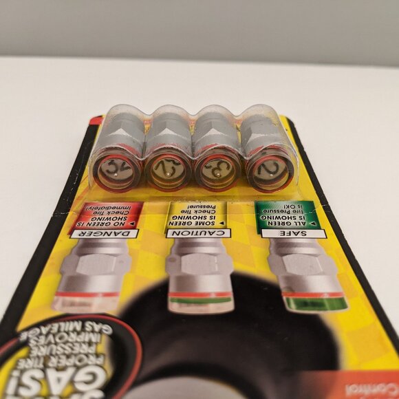❌SOLD❌VICTOR / BELL Tire Pressure Monitoring Valve Caps for 32 PSI Tires - Picture 5 of 6